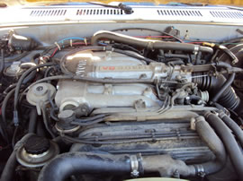 1990 TOYOTA 4 RUNNER SR5 MODEL 3.0L V6 AT 4X4 COLOR BLUE Z14636