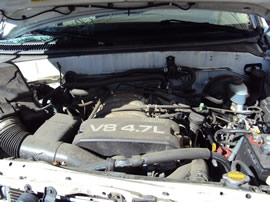 2002 TOYOTA SEQUOIA SUV SR5 MODEL 4.7L V8 AT 2WD COLOR WHITE Z13454