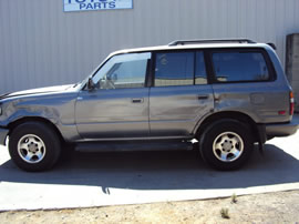 1995 TOYOTA LAND CRUISER 4.5L 6 CYL AT FULL TIME AWD COLOR GRAY Z13461