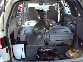 2002 TOYOTA SIENNA VAN CE MODEL 3.0L V6 AT FWD COLOR WHITE Z13482