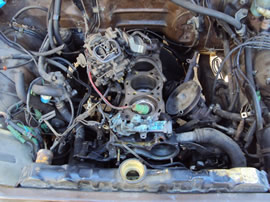 1983 TOYOTA PICK UP HI LUX REGULAR CAB SR5 MODEL 2.4L CARBURETOR MT 5 SPEED 2WD COLOR BROWN Z14745