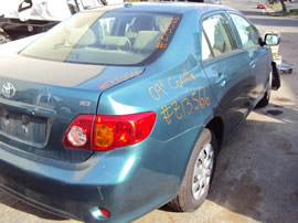 2009 TOYOTA COROLLA 4 DOOR SEDAN LE MODEL 1.8L AT FWD COLOR TURQUOISE Z13566