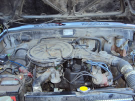 2003 TOYOTA TACOMA TRUCK REGULAR CAB DLX MODEL 2.4L MT 5SPEED 2WD COLOR BLACK Z13570