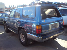 1992 TOYOTA 4RUNNER SR5 MODEL 3.0L V6 MT 4X4 COLOR BLUE Z13573