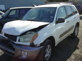 2002 TOYOTA RAV4 4 CYL, AUTO TRANS, COLOR: WHITE STK:Z09037