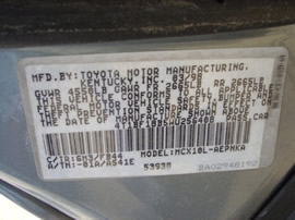 1998 TOYOTA AVALON GREEN