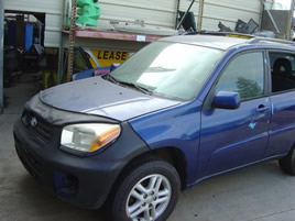 2002 TOYOTA  RAV4, 2X4, AUTO, BLUE STK# Z09053
