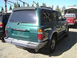 1995 TOYOTA LANDCRUISER 6CYL, AUTOMATIC, COLOR GREEN STK:T09261