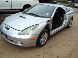 2000 TOYOTA CELICA, 4CYL.-5 SPEED TRANSMISSION COLOR- SILVER, STK # Z10075