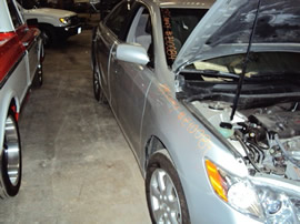 2009 TOYOTA CAMRY 4CYL , AUTOMATIC TRANSMISSION , COLOR - SILVER