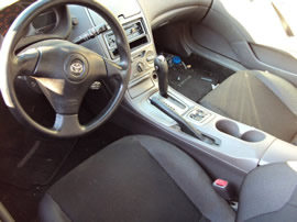 2000 TOYOTA CELICA GT, AUTOMATIC TRANSMISSION, COLOR WHITE, STK# Z10116