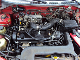 1994 Toyota Tercel DX model 4 door ,1.5L Engine, Automatic 3spd,Color Red, STK# Z11177