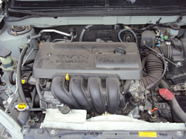 2003 TOYOTA MATRIX XR MODEL 1.8L AT FWD COLOR SILVER STK Z12239