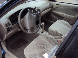 2000 TOYOTA COROLLA LE MODEL 4 DOOR SEDAN 1.8L AT FWD COLOR BLUE STK Z12275