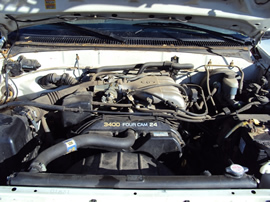 2000 TOYOTA TUNDRA REGULAR CAB DLX MODEL,3.4L V6 AT RWD COLOR WHITE STK Z12301