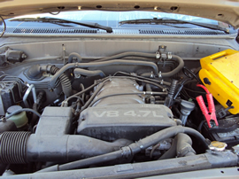2002 TOYOTA SEQUOIA SUV SR5 MODEL 4.7L V8 AT 2WD COLOR GOLD STK Z12323