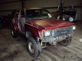 1990 TOYOTA 4RUNNER SUV SR5 MODEL 3.0L V6 AT 4X4 COLOR RED STK Z12353