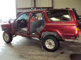 1990 TOYOTA 4RUNNER SUV SR5 MODEL 3.0L V6 AT 4X4 COLOR RED STK Z12353