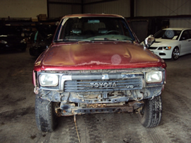 1990 TOYOTA 4RUNNER SUV SR5 MODEL 3.0L V6 AT 4X4 COLOR RED STK Z12353