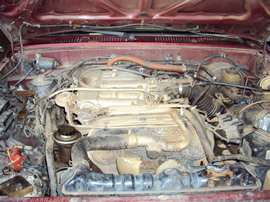 1990 TOYOTA 4RUNNER SUV SR5 MODEL 3.0L V6 AT 4X4 COLOR RED STK Z12353