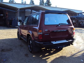 1994 TOYOTA LAND CRUISER SUV 4.6L AT 4X4 COLOR RED STK Z13388