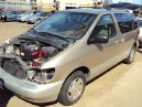 2000 TOYOTA SIENNA V6, AUTOMATIC TRANSMISSION, XLE LEATHER, COLOR- GOLD STK # Z10096