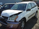 2002 TOYOTA RAV4 4 CYL, AUTO TRANS, COLOR: WHITE STK:Z-09037