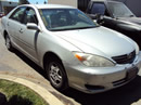 2002 TOYOTA CAMRY , 4CYL , AUTOMATIC TRANSMISSION, COLOR-SILVER STK# Z10106